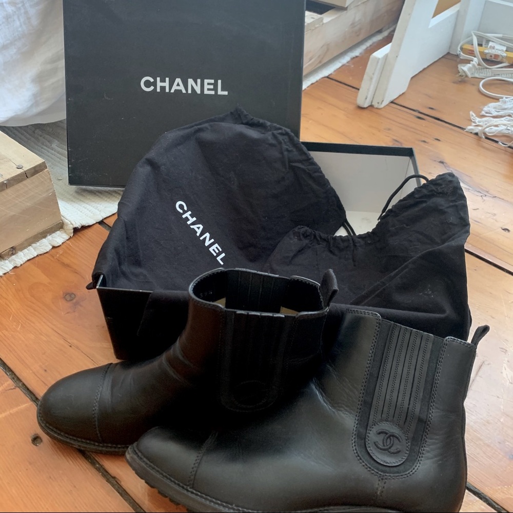 Chanel Ankle Boots
